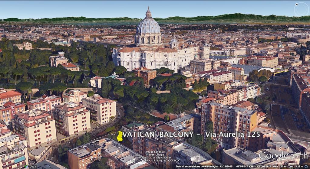 Vatican Balcony Appartement Rome Buitenkant foto